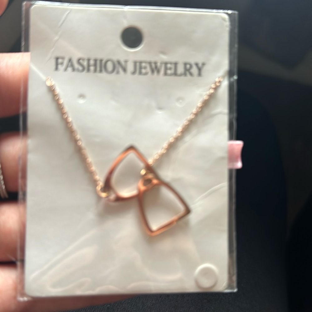 gold necklace